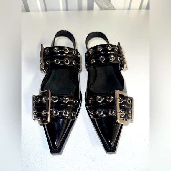 Jeffrey Campbell Shoes - Jeffery Campbell Debb Slingback Flats Size 7